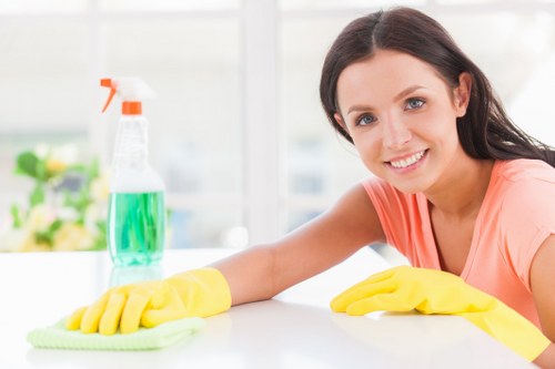 Professional move in cleaning for a Wisscottage home before unpacking