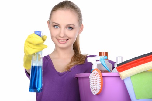 Organised house clearance process in a Wisscottage residential property