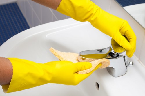 Deep cleaning of kitchen and bathroom areas in Wisscottage